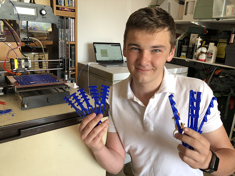 Design and Technology staff and students at Royal Wootton Bassett Academy have manufactured face-visors and other forms of PPE for NHS staff