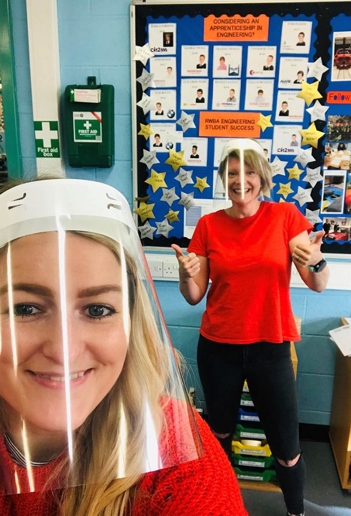 Steph Payne & Sarah Day of RWBA