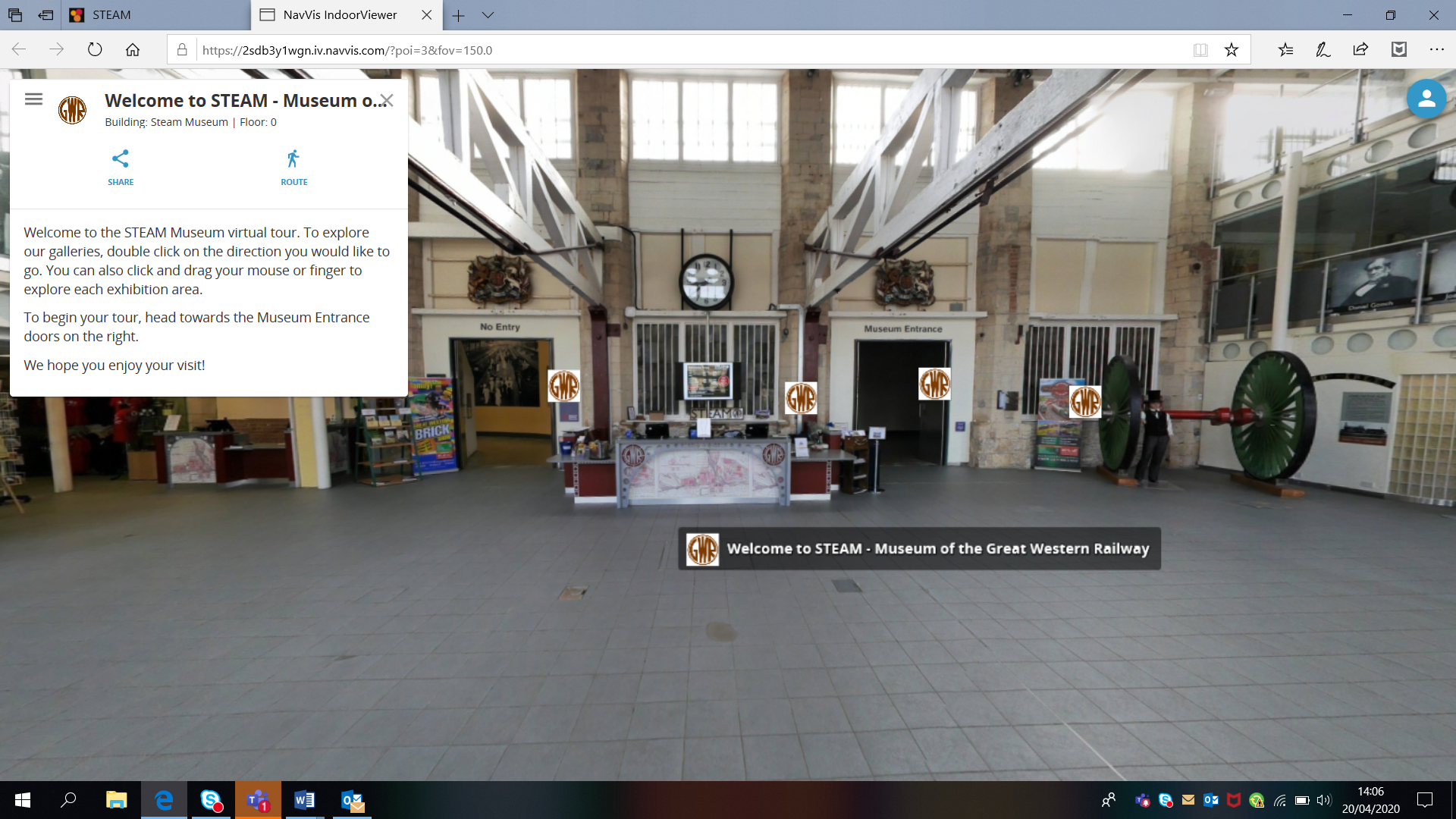 STEAM 360 virtual tour