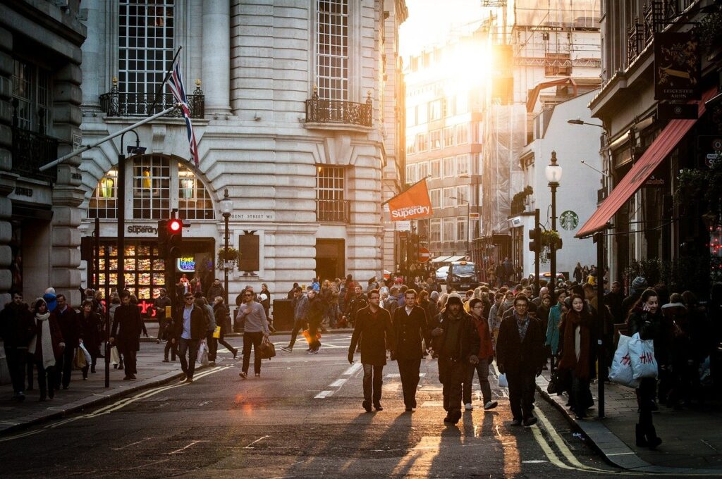 high street shopping