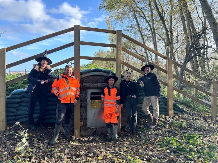 New underground bat cave opens for Wichelstowe’s flying residents