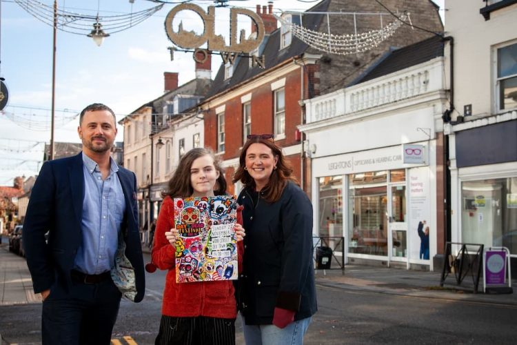 Young designer Phoenix uses talents for Swindon’s first Day of the Dead Festival