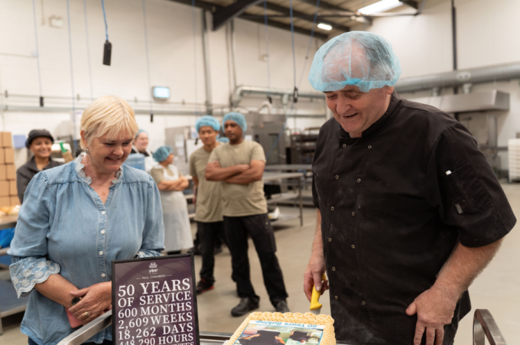 Half a century of baking for Swindon man