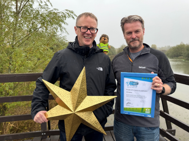 Wichelstowe wins national travel award for promoting greener transport