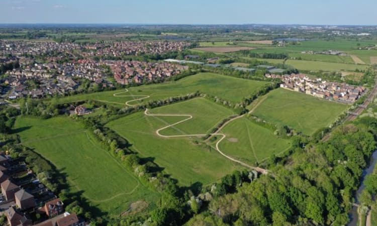 Royal Wootton Bassett’s new country park begins to take shape