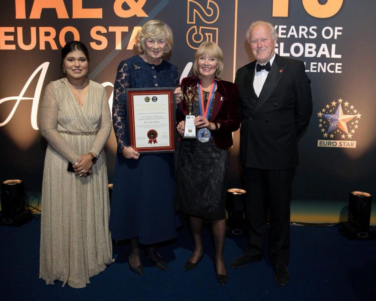Domestic abuse charity chair recognised with prestigious Gold Star