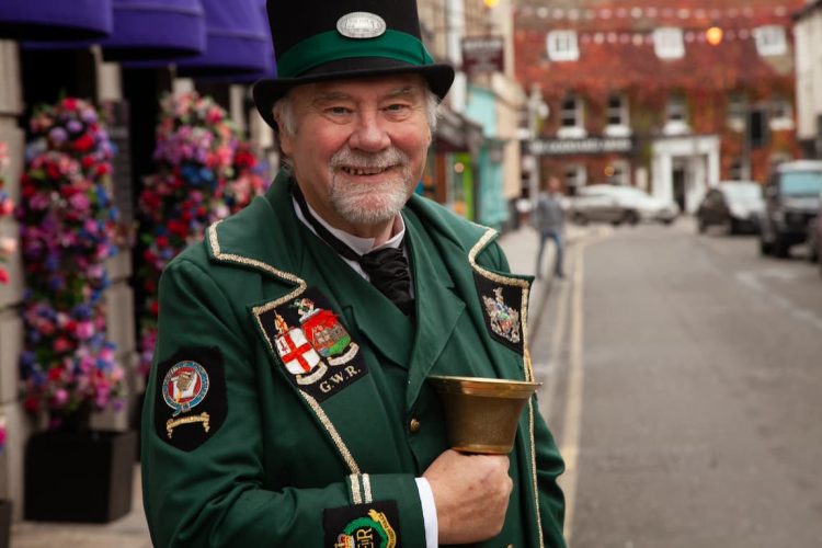 Swindon’s new Town Crier brings voice of tradition to streets