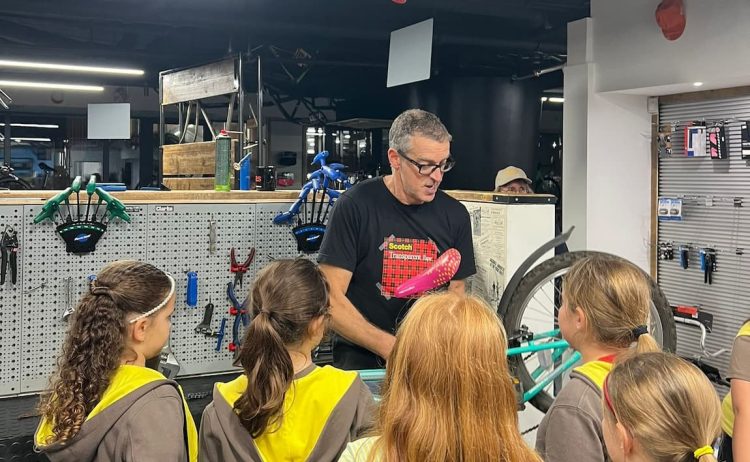 Swindon Brownies earn mechanics badge at Salvation Army workshop