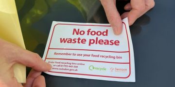 Borough wide sticker rollout follows rise in food waste recycling
