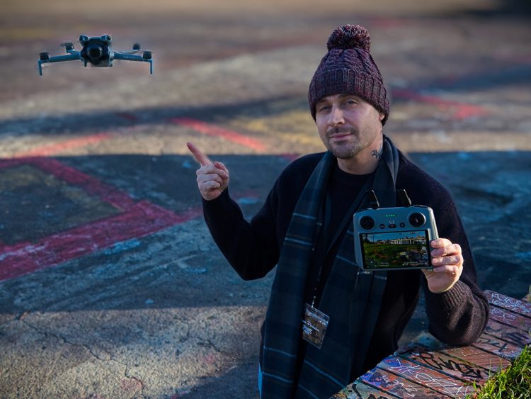 Drone pilot aims to change how Swindon is perceived