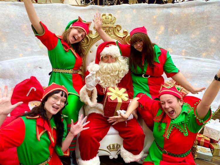 Santa’s grotto opens at The Brunel Shopping Centre in Swindon