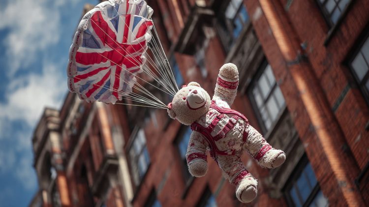 Teddies take to the skies for mayor’s charity fundraiser at civic offices