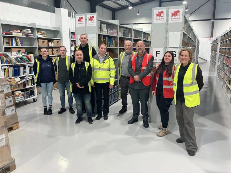 Global book charity opens major new distribution hub in Swindon