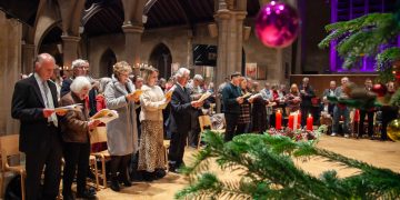 Candlelit carol service draws 400 to Christ Church Old Town