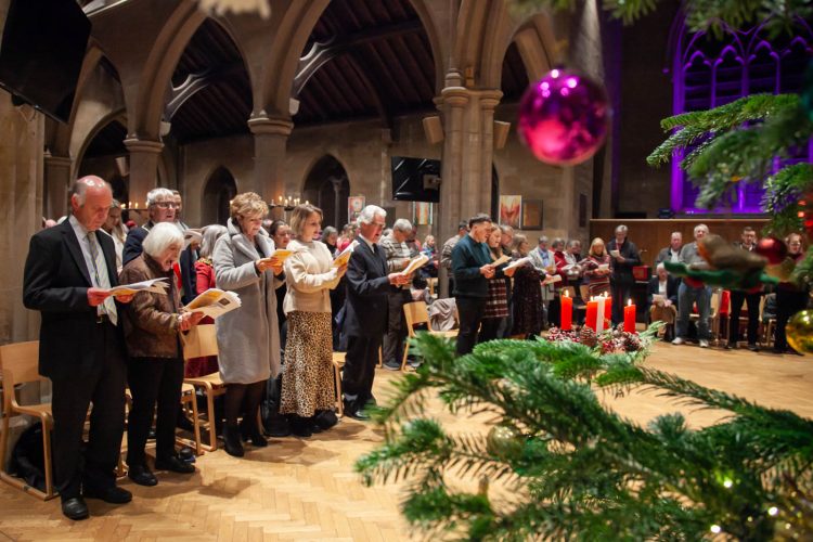 Candlelit carol service draws 400 to Christ Church Old Town