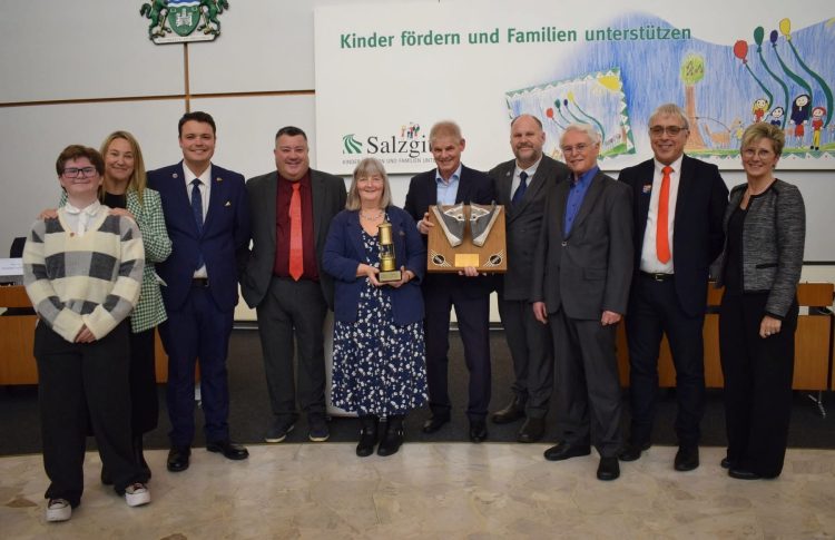 Swindon celebrates fifty years with Salzgitter as Ukraine talks begin