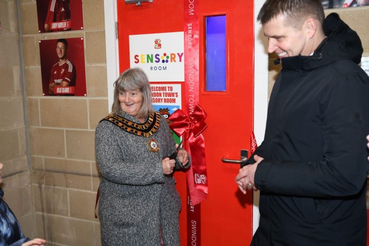 Swindon Town opens sensory room to improve matchday accessibility