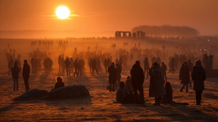 Swindon residents join thousands at Stonehenge solstice dawn