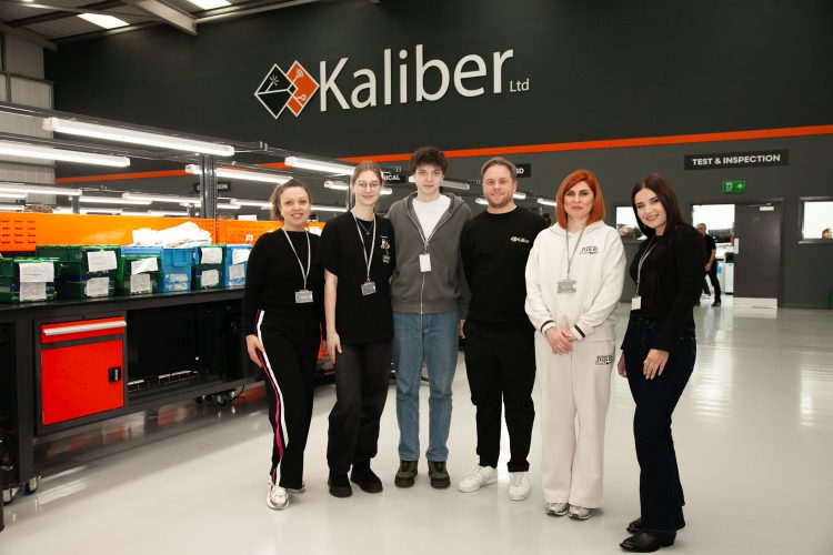 Ukrainian workers build new futures at Swindon defence firm