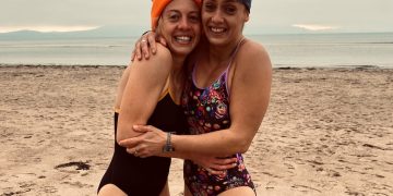 Purton sisters take daily cold dips ahead of Channel swim