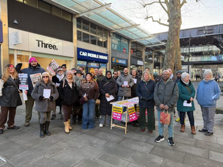 Councillor stands up to racism in Swindon town centre after incident in sports shop