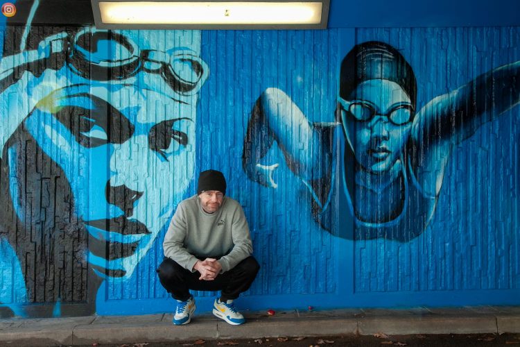Street artist transforms underpass near Link Centre and talks graffiti