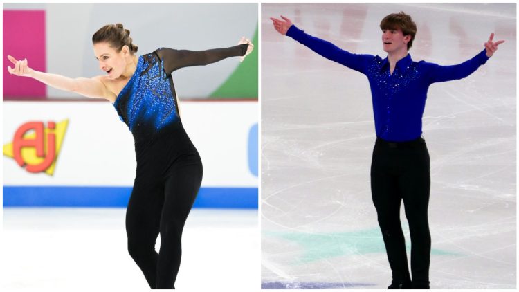 From Swindon to the Winter Olympics for two GB skaters