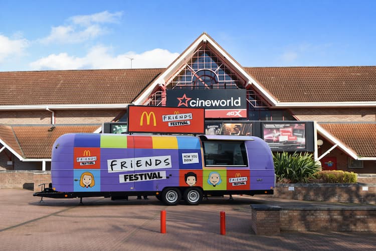 Free cinema tickets to watch Friends in Swindon today