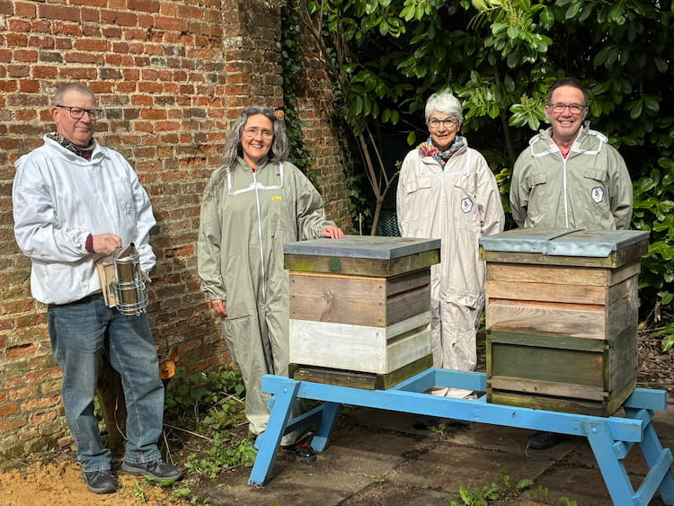 Swindon buzzing as Lydiard Park garden to produce its own honey