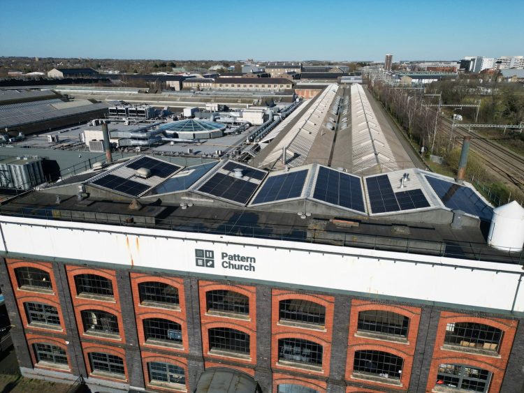 Solar panels power new future for Swindon Pattern Church