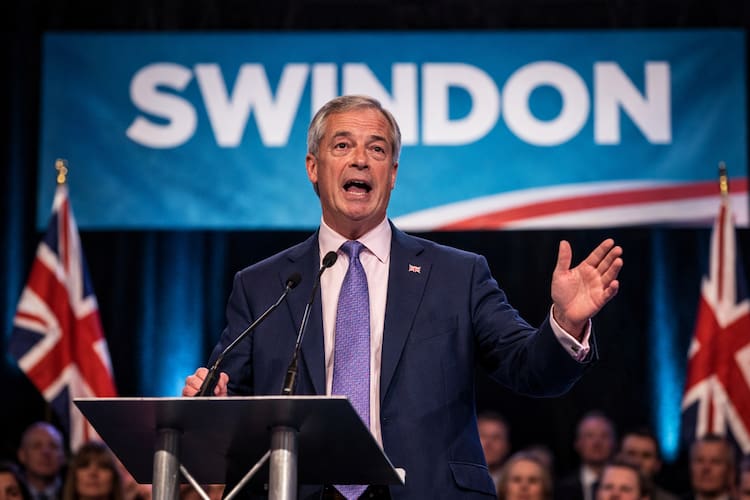 Nigel Farage to speak at Swindon rally at MECA amid protest plans