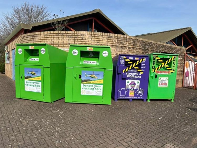 Fake clothing banks discovered at North Swindon site