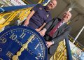 New Cricket clock celebrates decades-long Swindon partnership