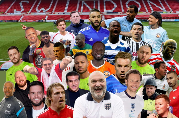 Swindon’s Charlie Austin to replace Danny Dyer in celeb charity football match