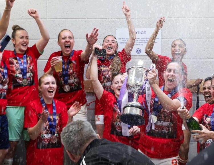 Swindon Town Women crowned league champions