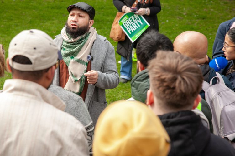 National Green leader backs Swindon campaign as local vote nears
