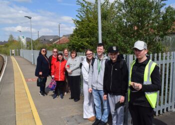 Melksham group enjoy confidence-boosting Wiltshire rail day