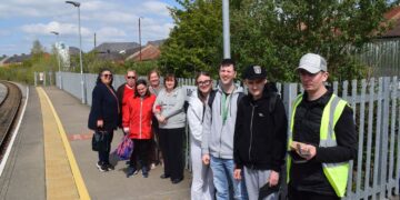 Melksham group enjoy confidence-boosting Wiltshire rail day