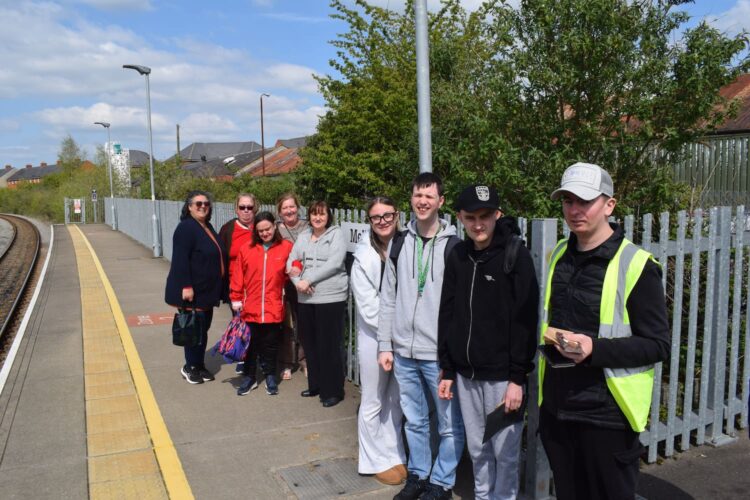 Melksham group enjoy confidence-boosting Wiltshire rail day