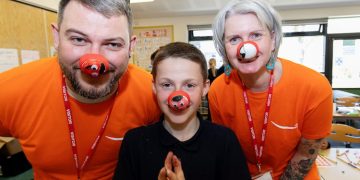 Swindon Amazon team backs Comic Relief campaign