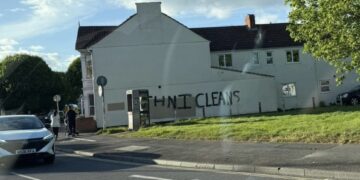 Swindon councillor condemns ‘ethnic cleanse’ graffiti in Broadgreen