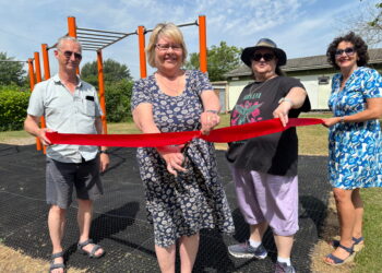 Free outdoor gym unveiled for residents in Wroughton