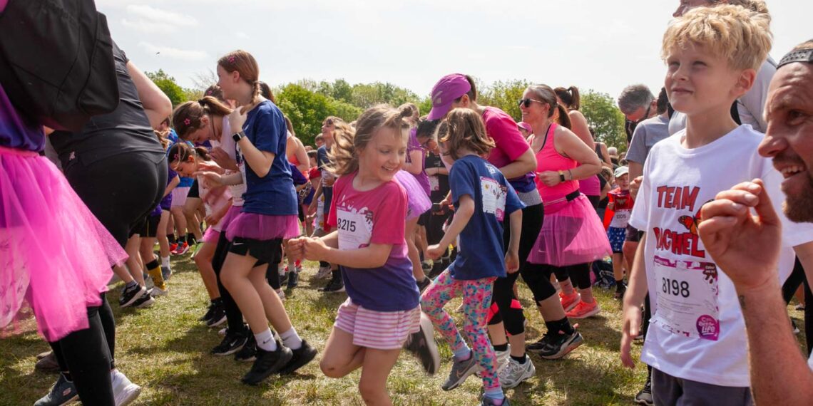 Runners get muddy at Lydiard Park Race for Life