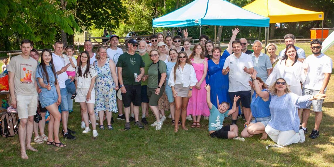 Deputy Leader confirms twinning announcement at Ukrainian BBQ