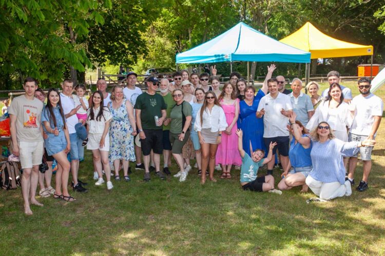 Deputy Leader confirms twinning announcement at Ukrainian BBQ