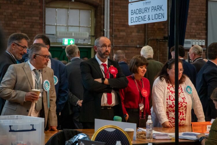 Swindon count begins with eyes on national political earthquake