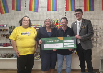 MP welcomes £1,750 funding boost for Swindon Pride Hub