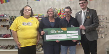 MP welcomes £1,750 funding boost for Swindon Pride Hub