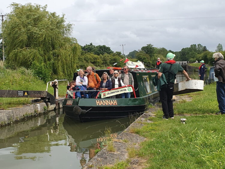 Volunteers who saved Wiltshire’s canal celebrate 75 years of campaigning