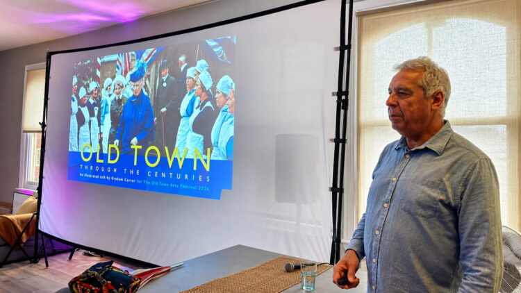 Old Town Festival opens with sell-out history talk